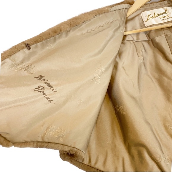 Lockwood Furs Vintage 1950s Mink Stole - Picture 5 of 7